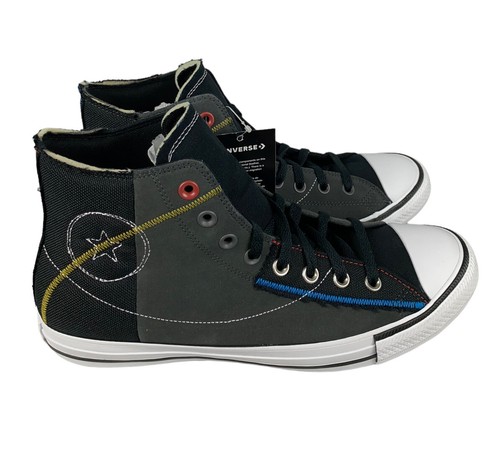 

НОВЫЕ мужские туфли Converse Chuck Taylor All Star Hi Storm Wind/черные, размер 10, Черный, Converse Chuck Taylor All Star Hi
