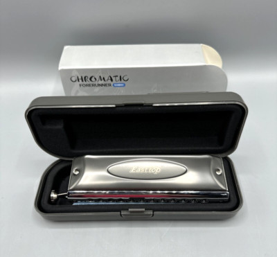 EASTTOP Chromatic Harmonica Key C 12Hole 48Tone Mouth Organ Forerunner