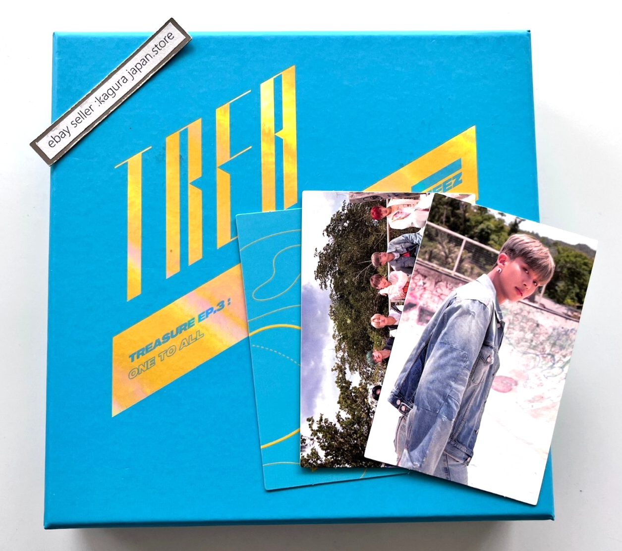 ATEEZ one to all wave CD ジョンホ ATEEZ TREASURE EP.3 One To All Wave ver. Album CD + Booklet