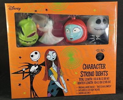 The Nightmare Before Christmas Character String Lights Walgreens