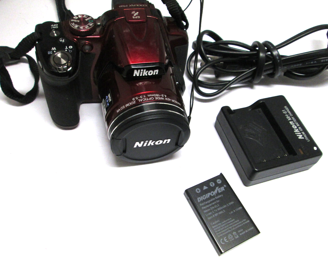 デジカメ Nikon COOLPIX P520 充電器なし Nikon Coolpix P520 Review