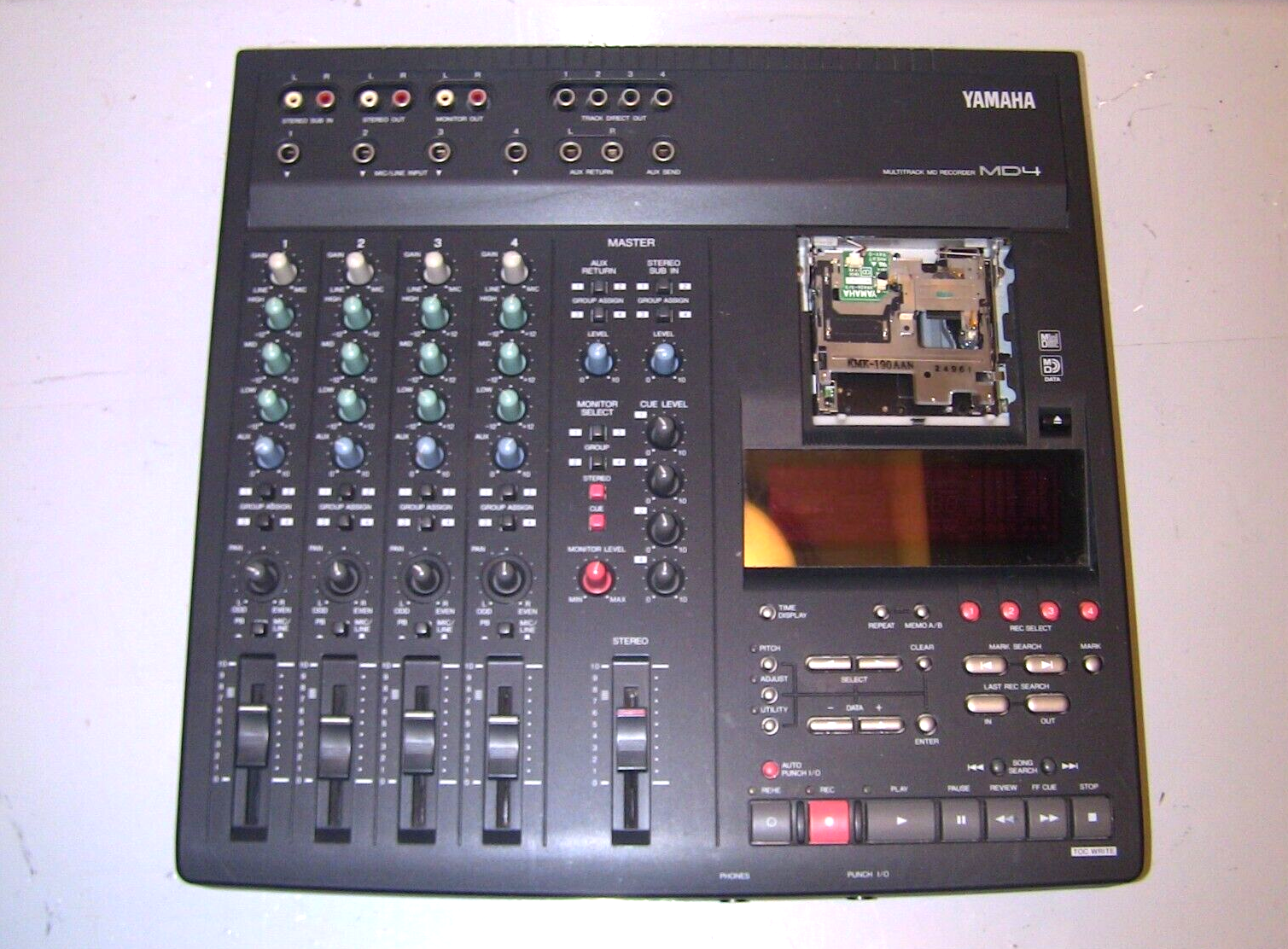 YAMAHA MD4 マルチトラックレコーダー YAMAHA ヤマハ MD4S MTR マルチトラックレコーダー : ユーズ