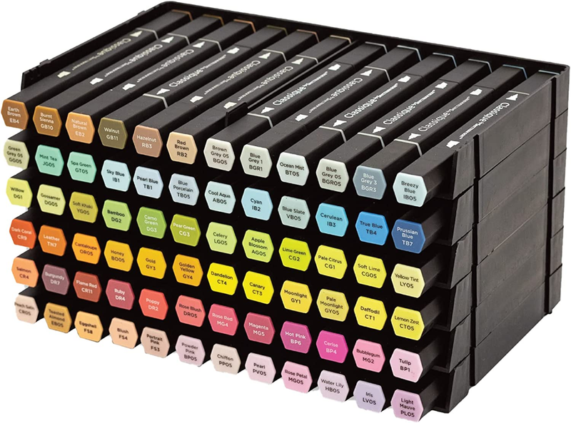 SPECN-6  Marker Storage Trays, 6/Pack,Black