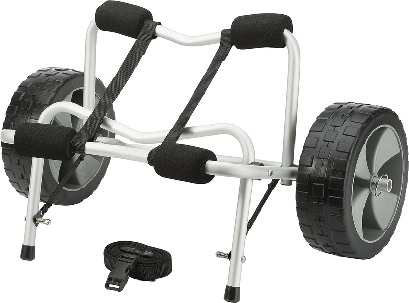 And Canoe Cart, Large-diameter Wheels, No-deflate Tires, Carries U