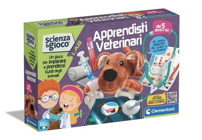 Clementoni Lab-Apprentice Science Experiments Kit, Scientific Game Children 5 Ye