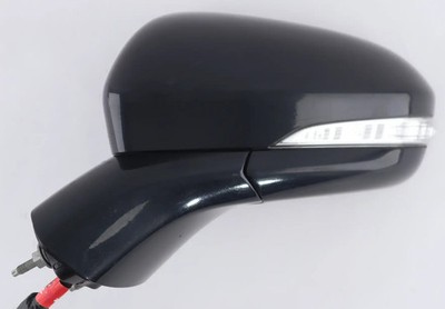 13 - 14 Ford Fusion Heated Driver Side Mirror Turn Signal Dark Side Metallic