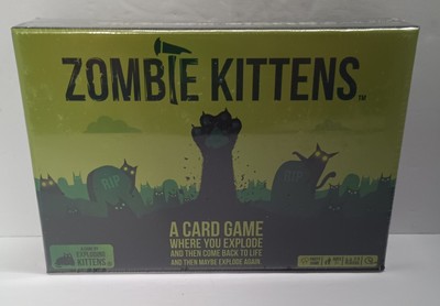 ZOMBIE KITTENS Game The Evolution Of Exploding Kittens  New Unopened 