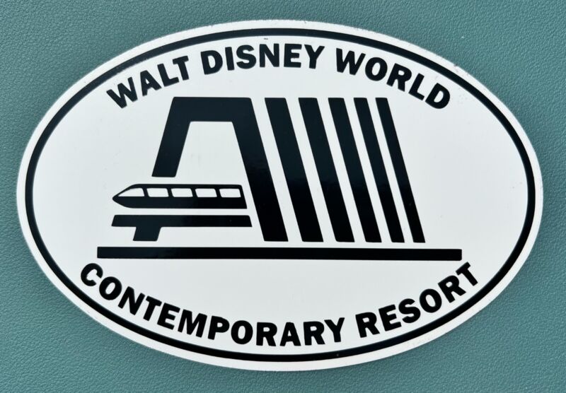 Walt Disney World Contemporary Resort Car Magnet