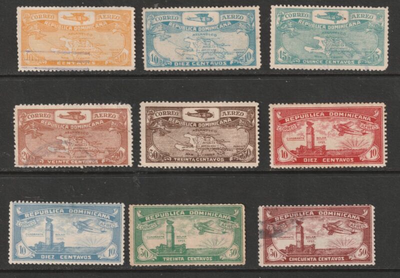 Dominican Republic Lot 20: (Stamp details below) 2023 Scott Catalog Value $18.85