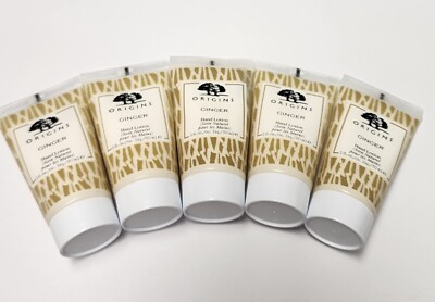 5x Origins Ginger Hand Lotion 1oz Each 5oz Total!