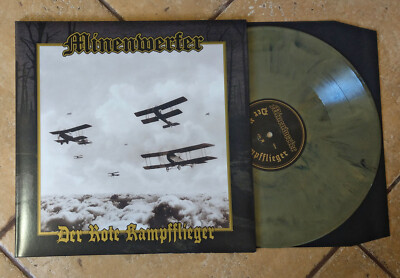 MINENWERFER    Der Rote Kampfflieger (Gold Black Marble Vinyl) Ltd. 300 copies