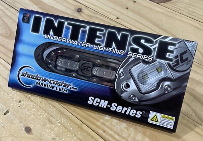 NEW Shadow-Caster Great White 6-LED Underwater Light w/20' Cord #SCM-6-GW-20