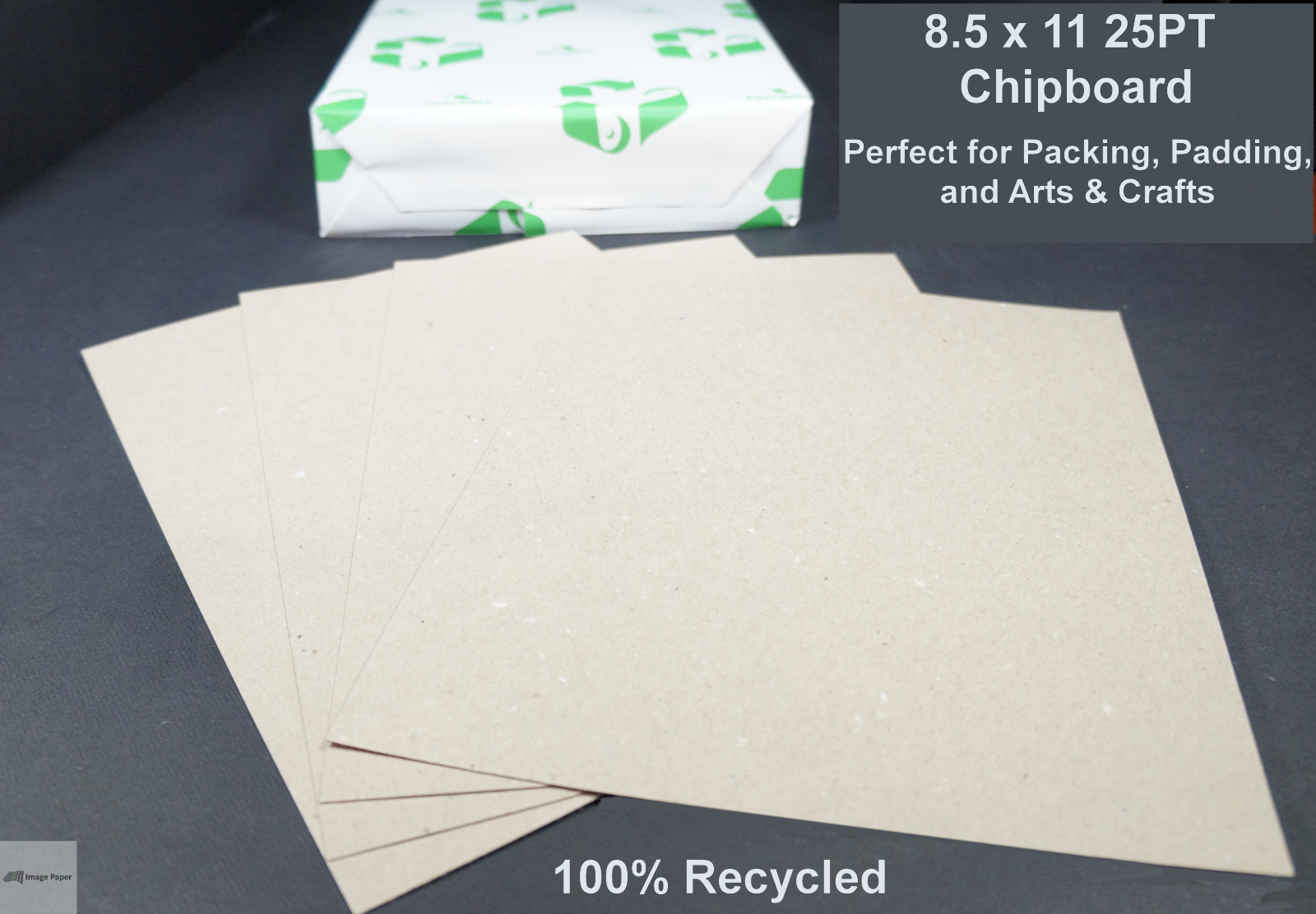 8.5" x 11" 25PT Padding Chipboard 100 Recycled 1 Package 95 Sheets eBay