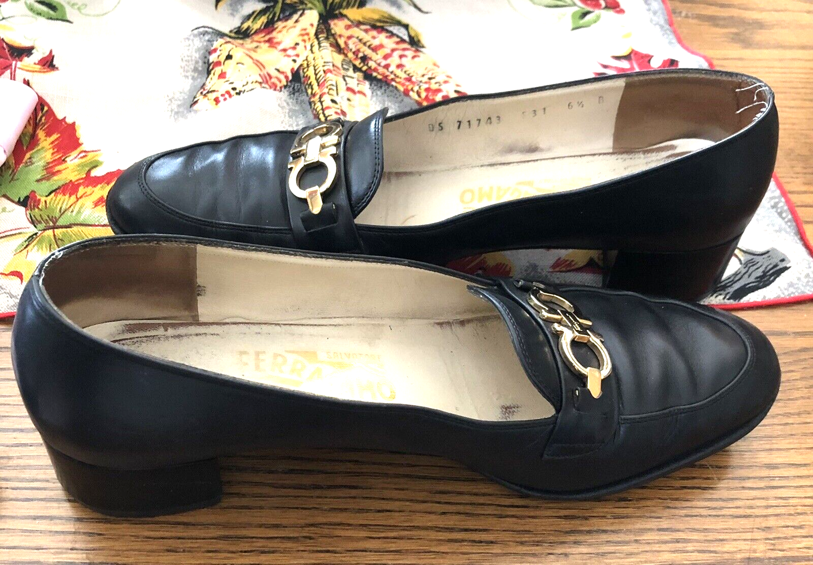 パンプス FERRAGAMO SHOES (01D4367525321C NERO) FERRAGAMO David Gancini Bit Leather Loafers | Saks Fifth Avenue