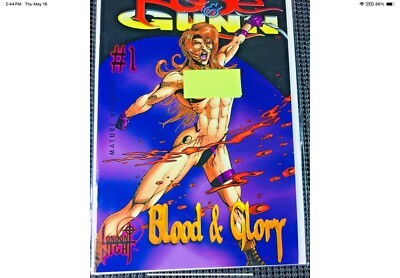 ''ROSE & GUNN'' BLOOD & GLORY #1 ~ LONDON NIGHT STUDIOS 9.2 NM- Unread 1996