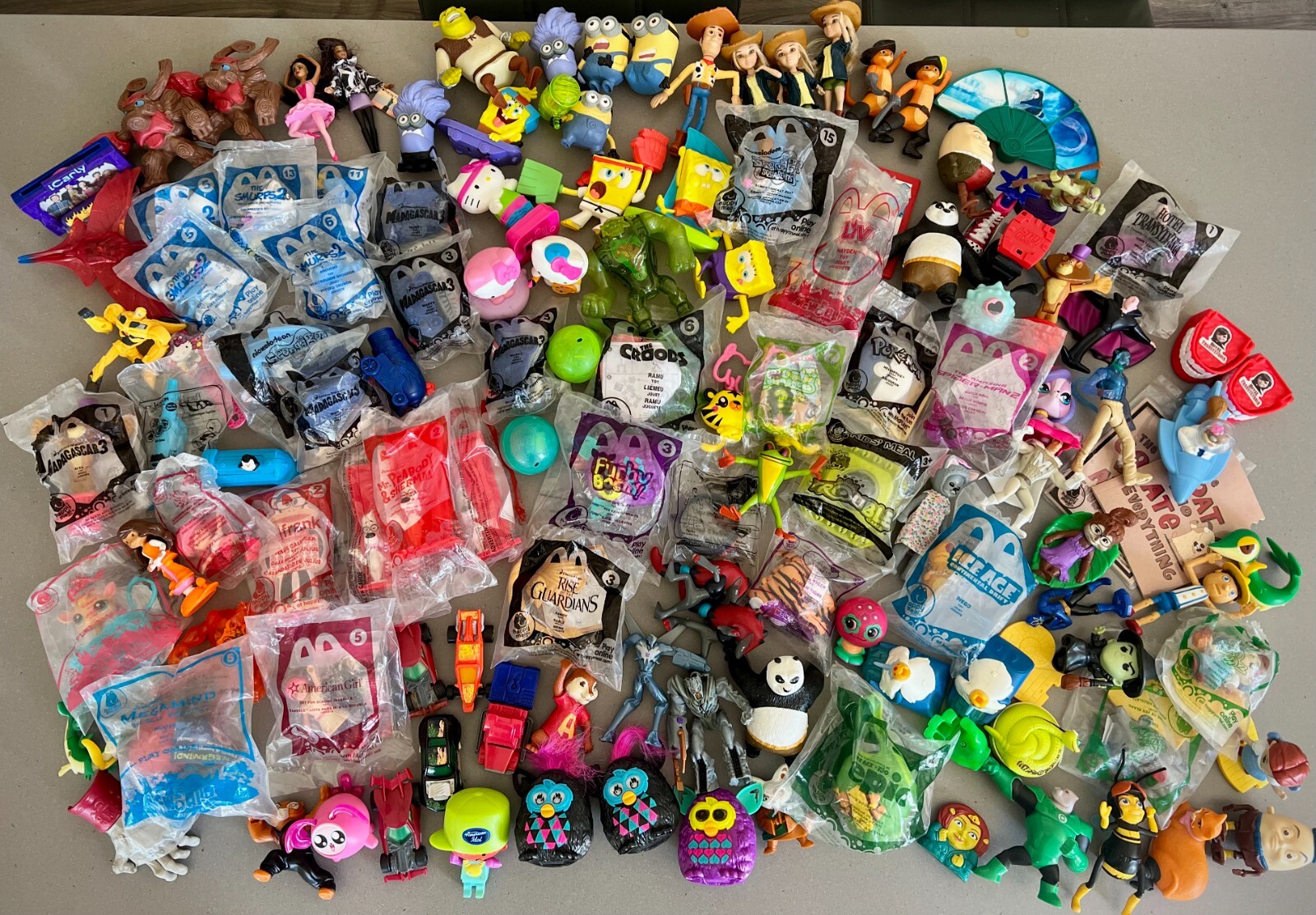 McDonalds Happy Meal Toys Vintage 2010-2014 New in bag and