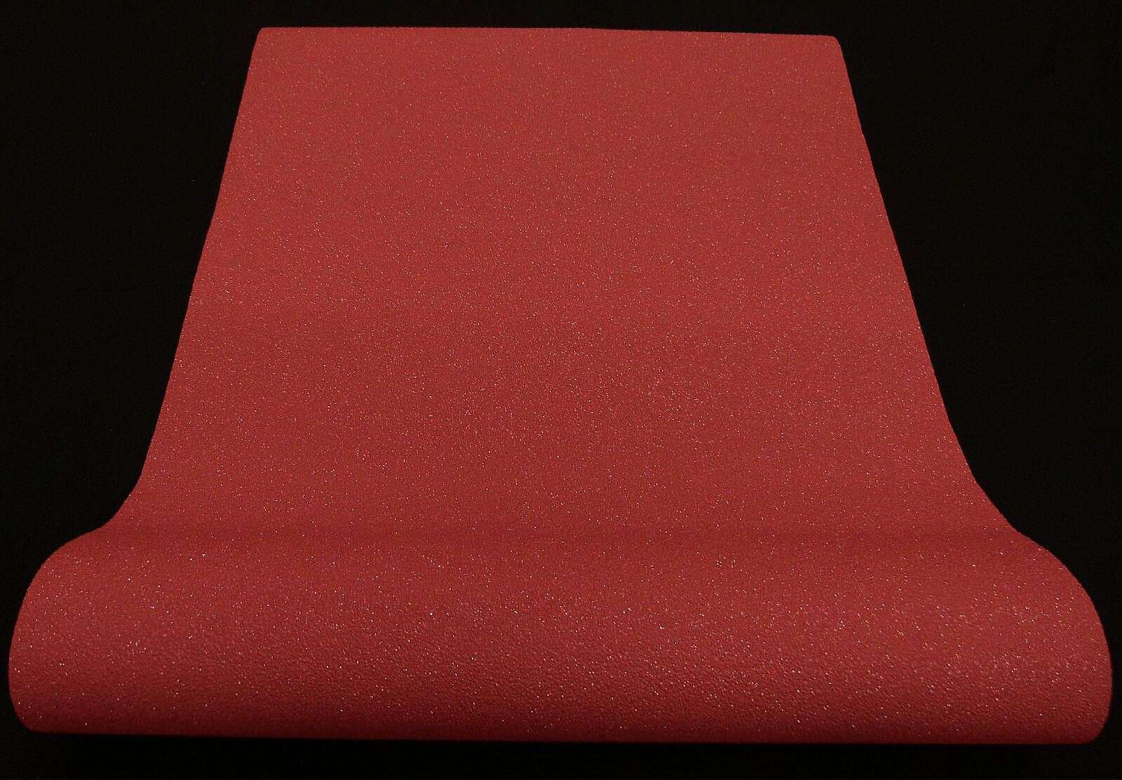 6314-06-) Vliestapete einfarbig rot dunkelrot mit Glitzer 