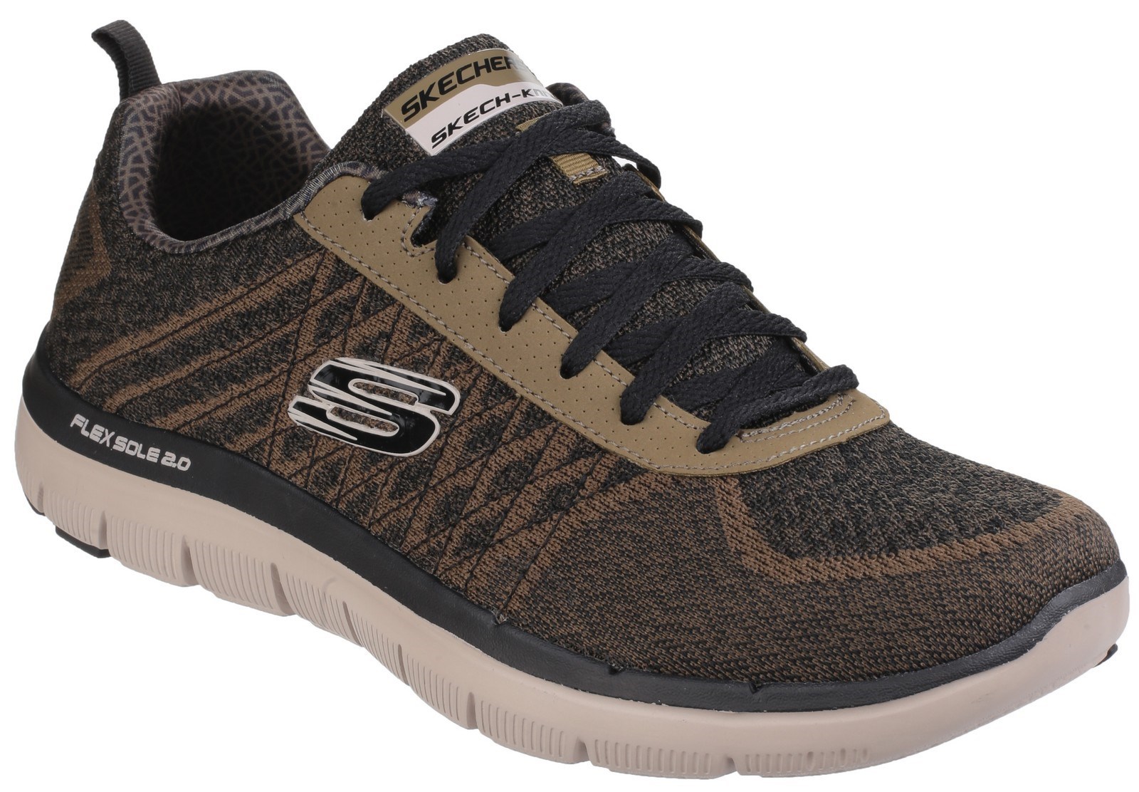 Skechers Elastico Vantaggio 2.0 D'Oro Punto Uomo Atletico Scarpe da Ginnastica | eBay