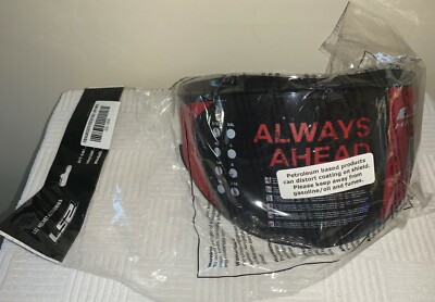 LS2 Helmets Valiant FF399 Replacement Faceshield Shield Visor Dark Smoke 03-169