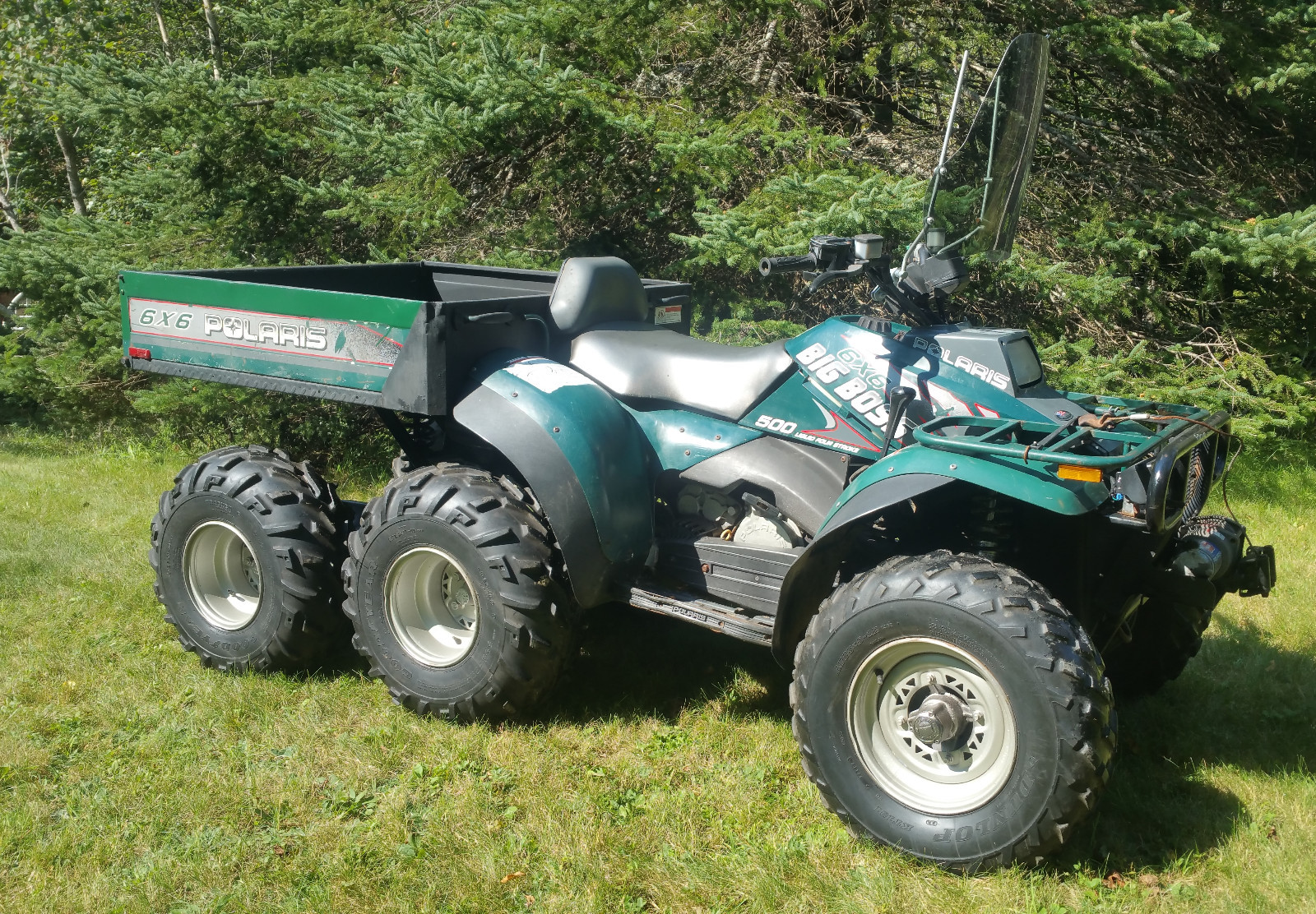 1999 Polaris BIG BOSS 500 6x6,AWD, Steel Dump Bed, Ranger, Sportsman MAINE