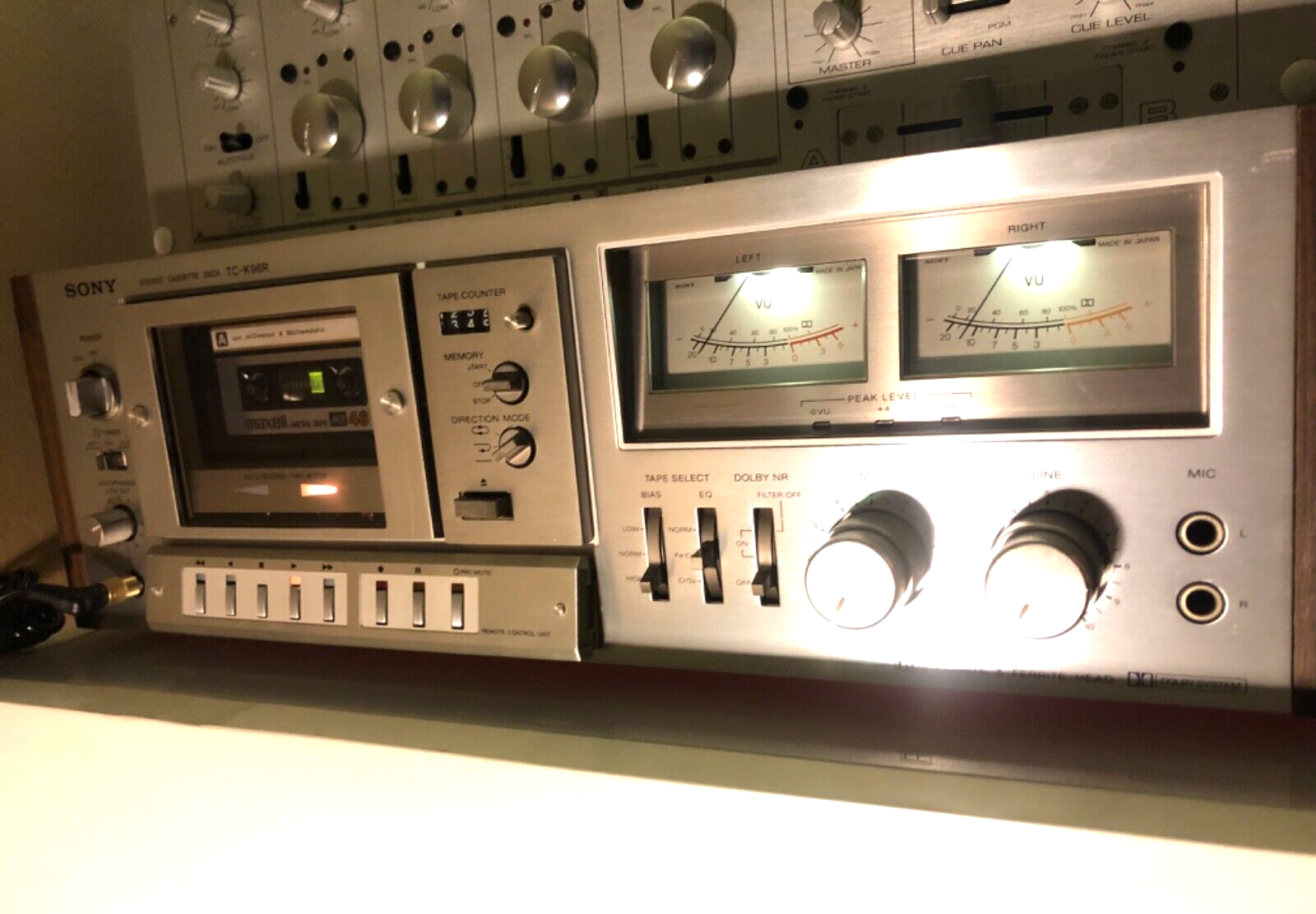 SONY テープコーダー カセットデッキ TC-K96R ジャンク