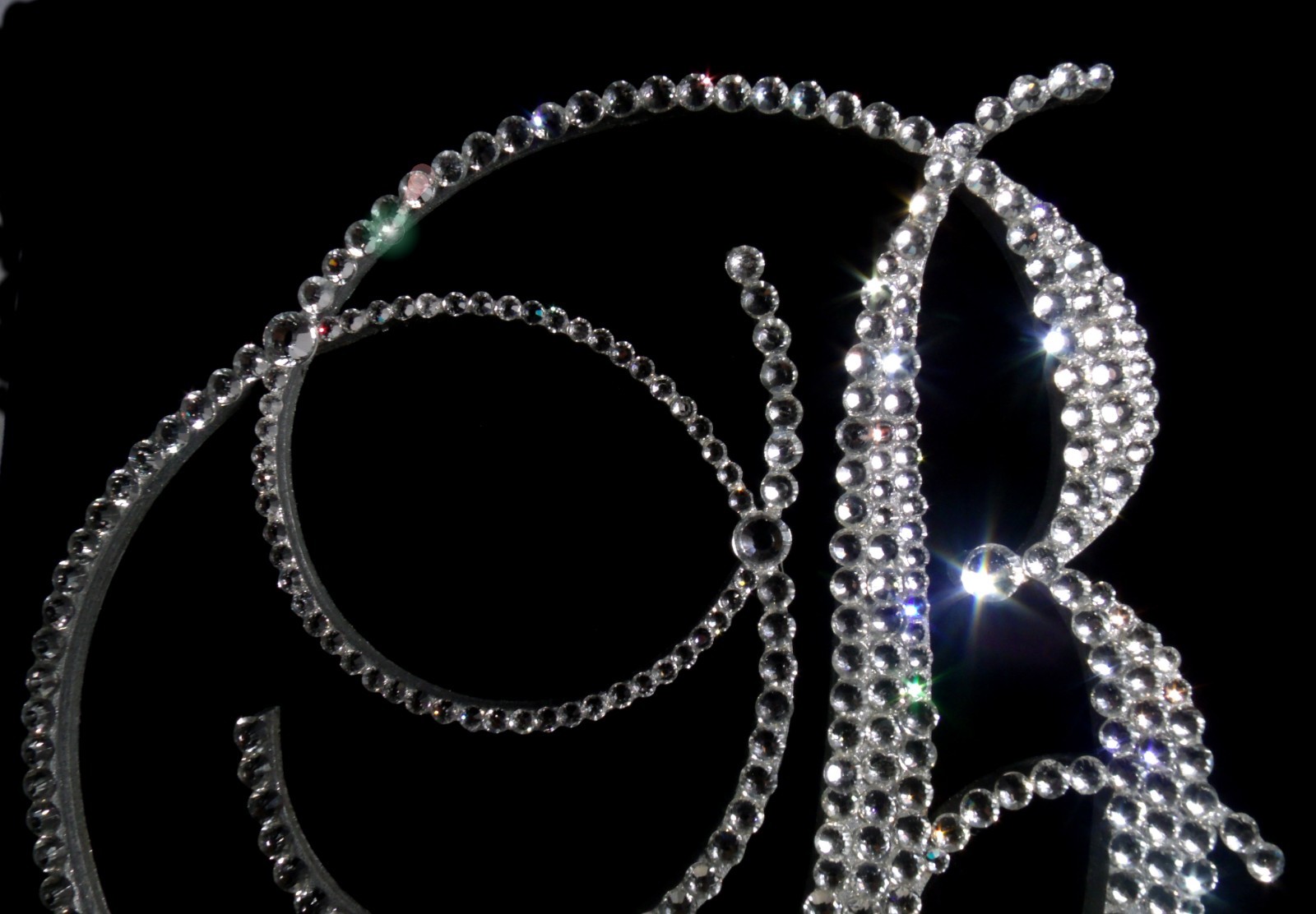 Handmade Swarovski Clear Crystals 6