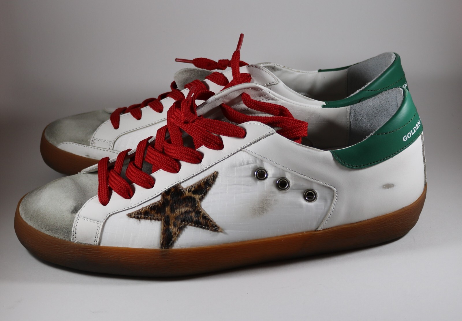 Pre-owned Golden Goose Deluxe Brand Superstar Sneakers 43 44 45 46 Brand In White