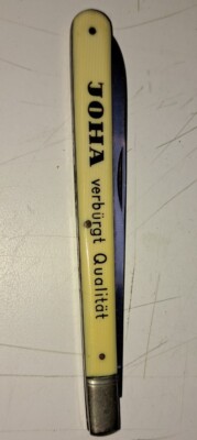 Vintage Advertising Melon Tester Knife Bonsa Solingen folding pocket knife 