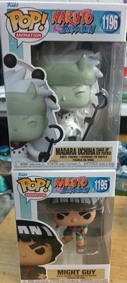 Funko Pop! Animation Naruto Shippuden Madara Uchiha 1196 Might Guy 1195
