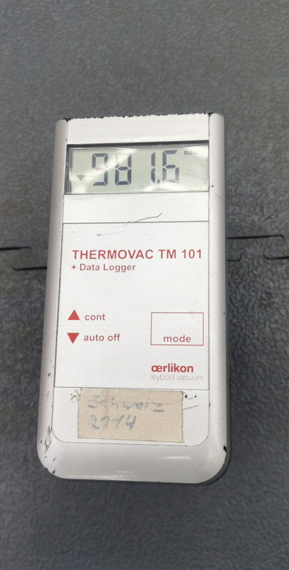 Oerlikon Leybold Thermovac Tm 101