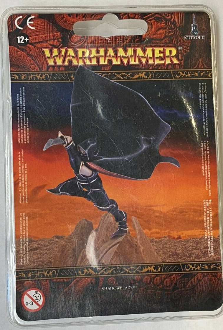 Ассасин Теневой клинок Темных эльфов Блистер Warhammer Fantasy AOS Эра Сигмара НАКОНЕЧНИК