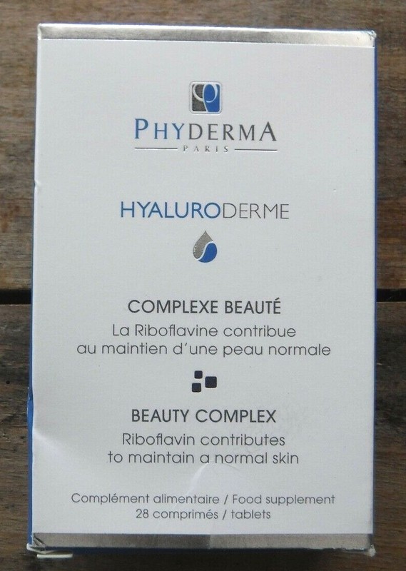 Complexe BeautÃ Phyderma  Hyaluroderme  28 ComprimÃS - 10/2025