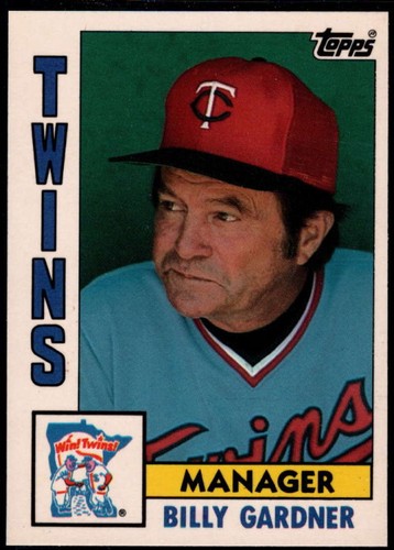 1984 Topps Tiffany #771 Billy Gardner NM+++ Twins | eBay