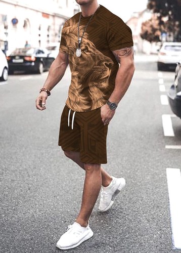 Tシャツ・カットソー IONSEOUL Camel short sleeve t-shirt JE1078 Men's t-shirt Ykobow - CAMEL 21 Short sleeve Brown - E25