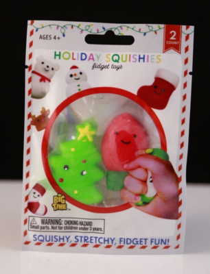 New Target Playground Christmas Holiday Squishies Fidget Toys Tree Bulb