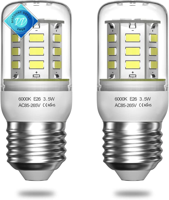 Bonlux LED Refrigerator Light Bulb 3.5W 40 Watt Equivalent A