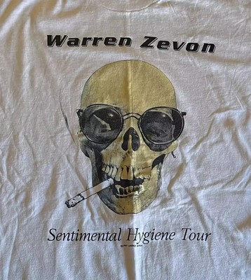 Sentimental Hygiene Tour Warren Zevon Tour men T Shirt S-5XL CG1072