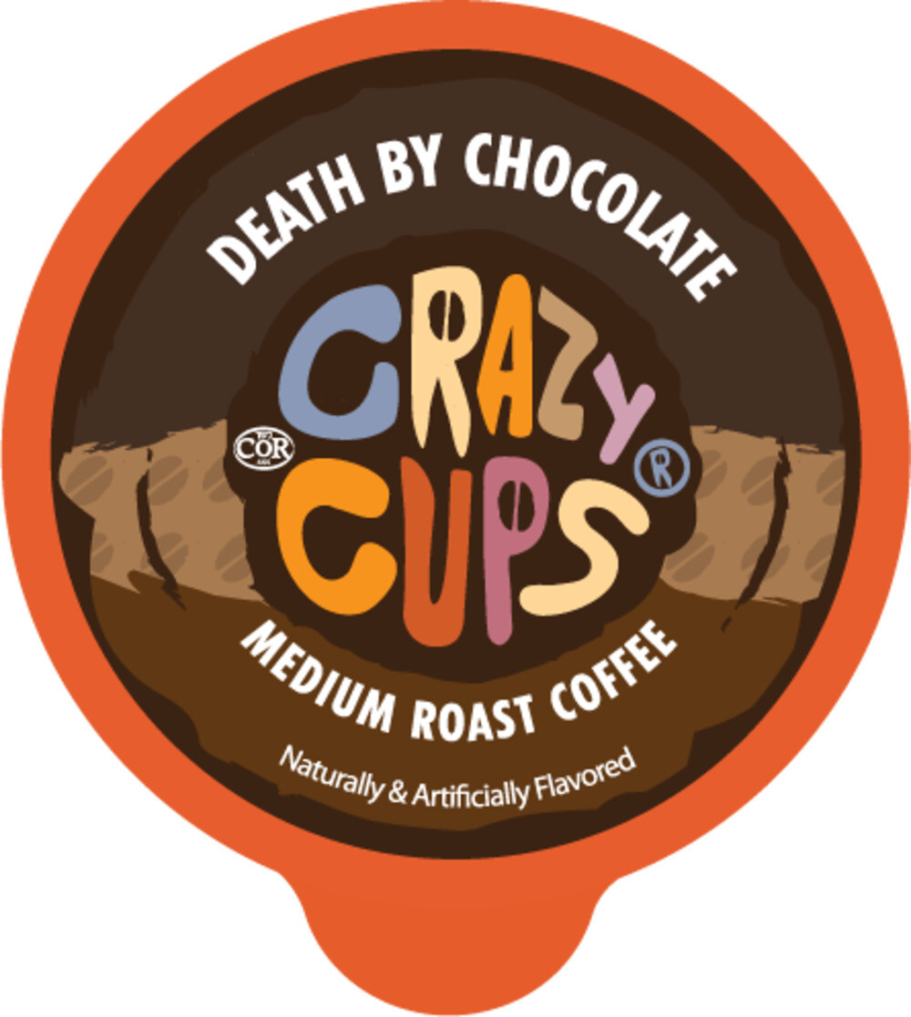 Death By Chocolate Coffee Pods, 22 Or 80ct For Keurig K-cup Machines