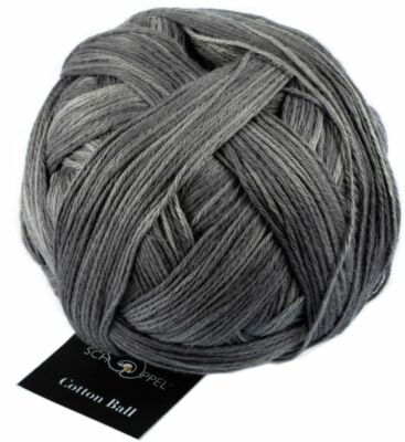 125 / KG) Cotton Ball 100g Schoppel 100% Cotton Color 2272 Basalt