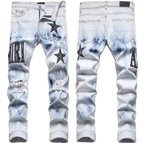 関税送料込◆AMIRI アミリ◆BANDANA STAR JEAN スタージーンズ AMIRI BANDANA STAR JEAN INDIGO | AYIN