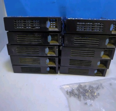 lot of 10 Chenbro 3.5 SATA/SAS Drive Caddy RM11803-10A W/Screws -