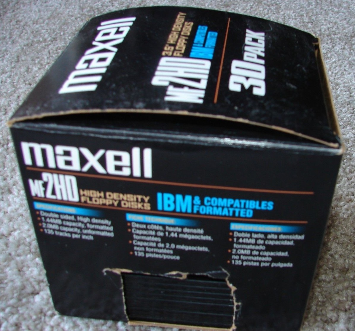 Maxell MF2HD High Density Floppy Disks 1.44 MB 3.5