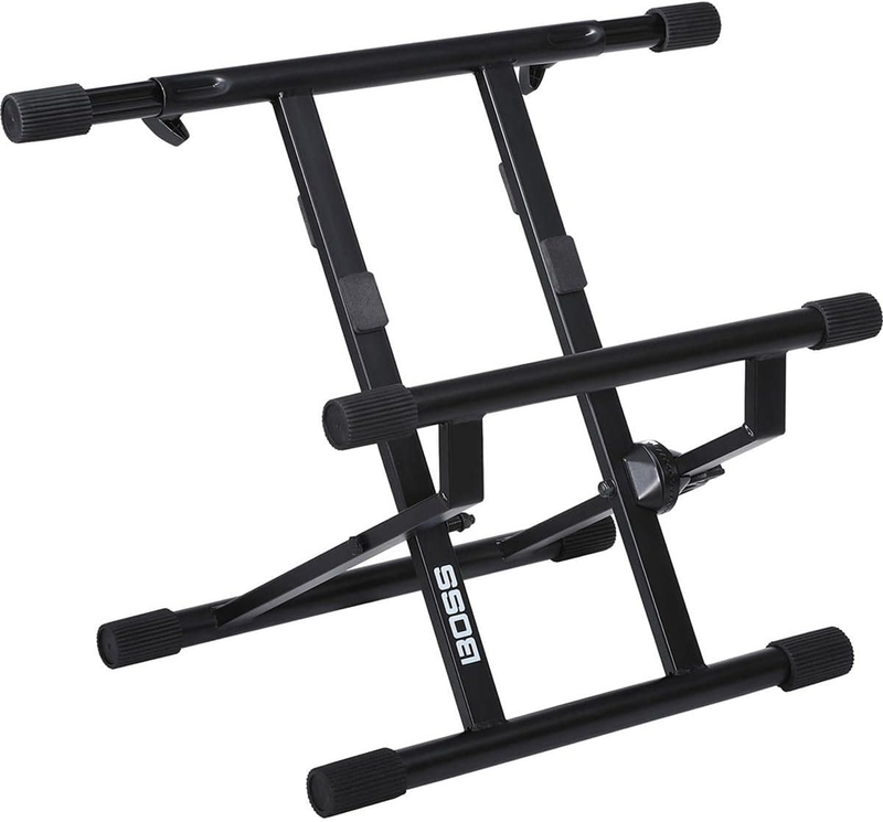 BOSS Bas-1 Adjustable Tilt-Back Amp Stand with Telescoping Support Arms