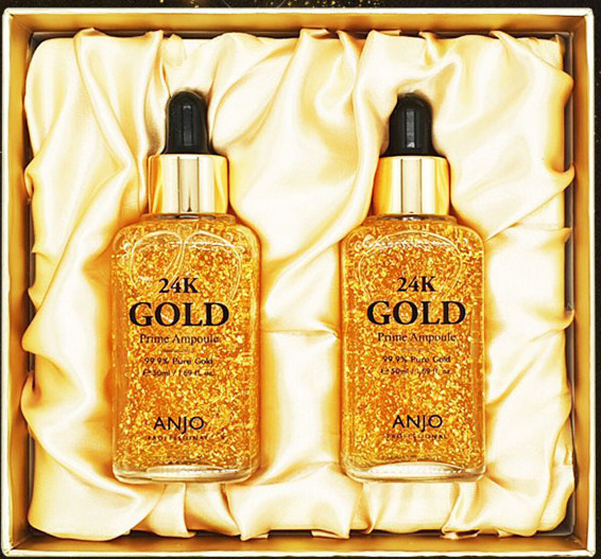 24Kフェイシャルバー9000 ゴールド ANJO Professional 24K Gold Prime Ampoule 99.9% Pure Gold