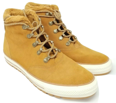 Converse Chuck Taylor All Star Ember Boot Lined High Top Suede Women US 11 G340