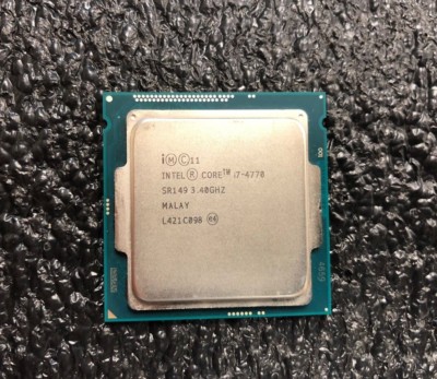 Intel Core i7 4770 3.40Ghz 8MB Socket 1150 Haswell Desktop Processor