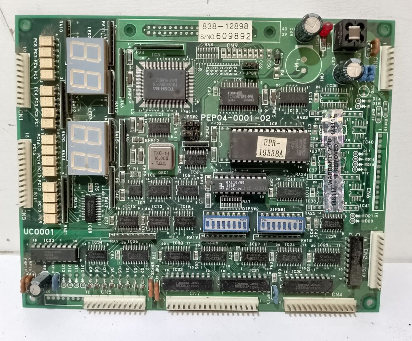 Sega 838-12898 Drive board rom for Scud Race/SuperGT epr Sega 838-12898 Drive board rom for Scud Race/SuperGT epr