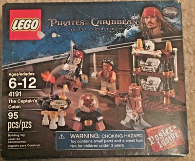 lego pirates of the caribbean captain's cabin