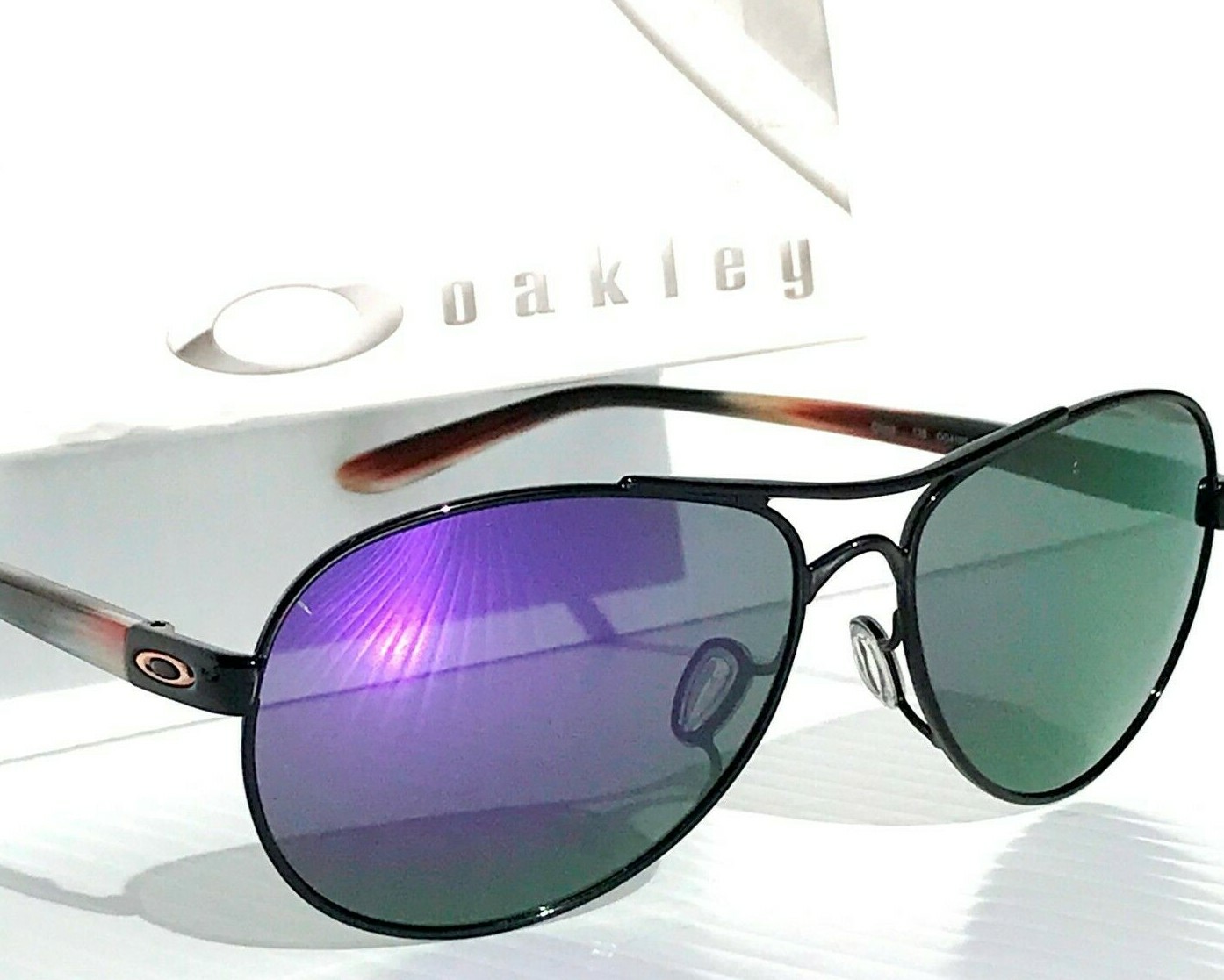 OAKLEY（オークリー） tie breaker/サングラス Tie Breaker Prizm Grey Gradient Lenses, Polished Chrome