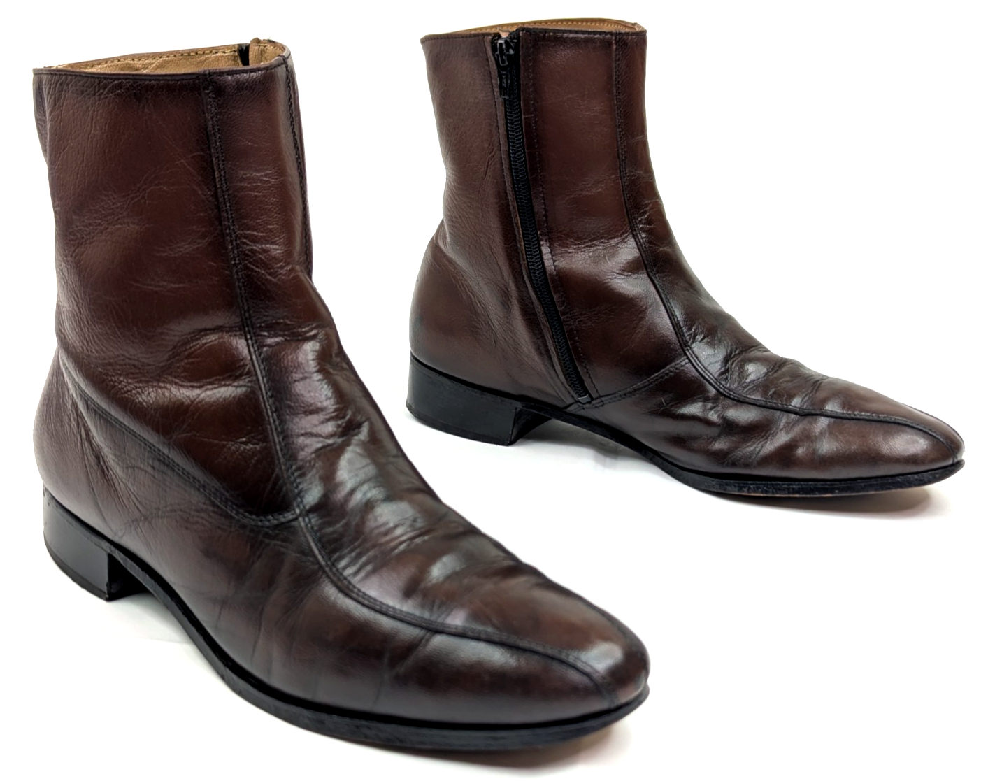 ウェア Bristol Vtg Nunn Bush Bristol Bike Toe Chelsea Boots Mens 11.5 D